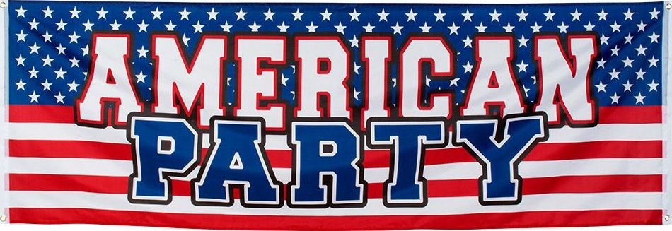 Amerikaanse Fuif Banner