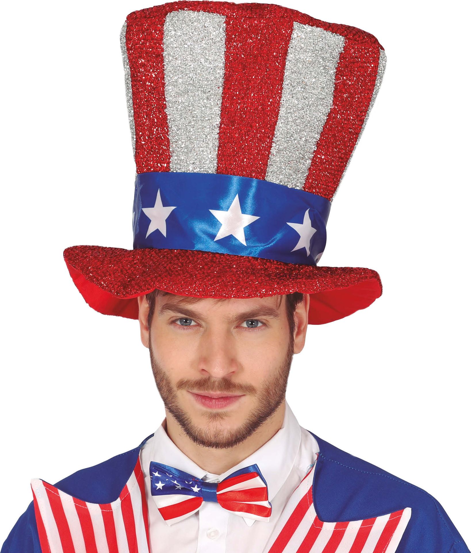 Amerikaanse Glitter Hoed