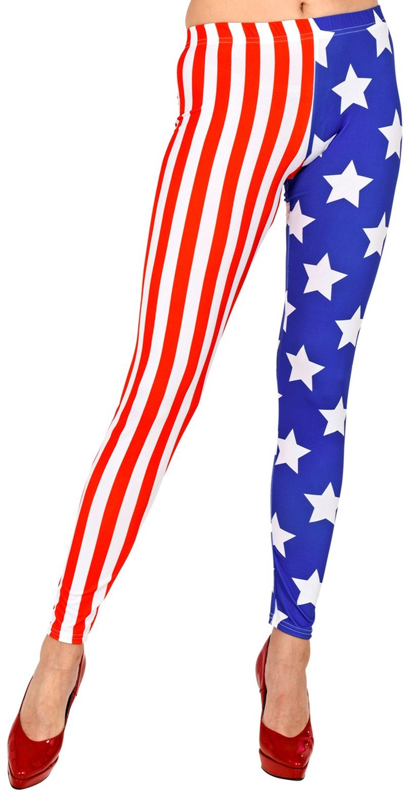 Amerikaanse vlag legging dames