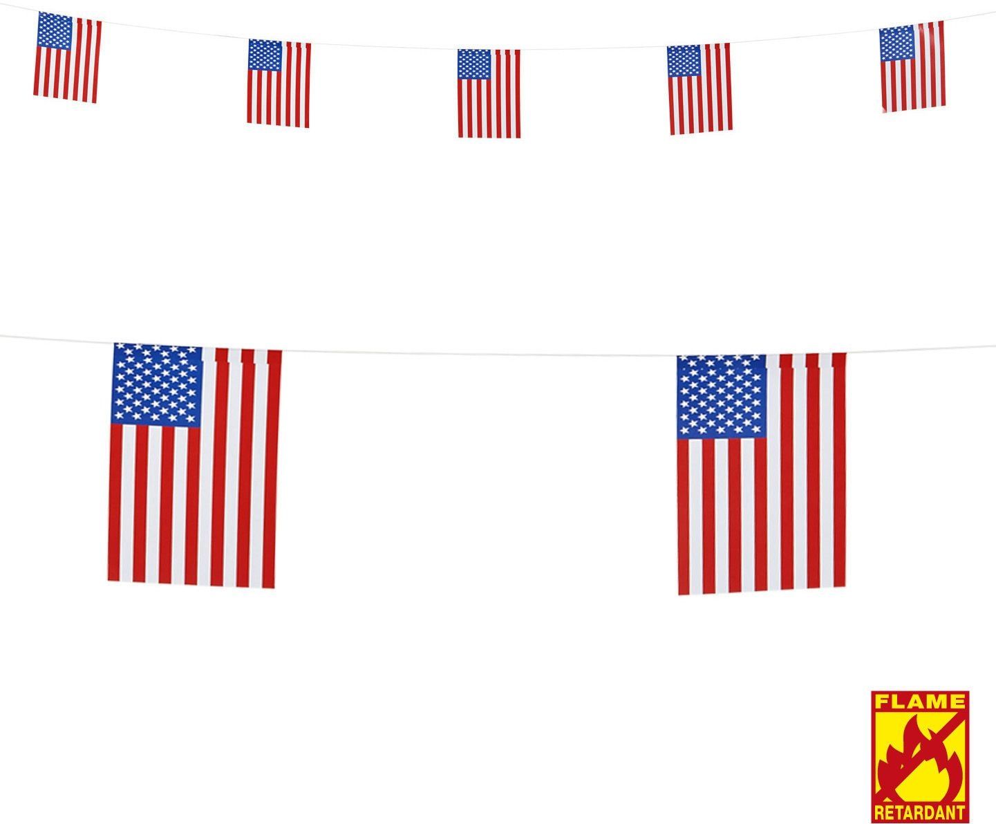 Amerikaanse vlag slinger
