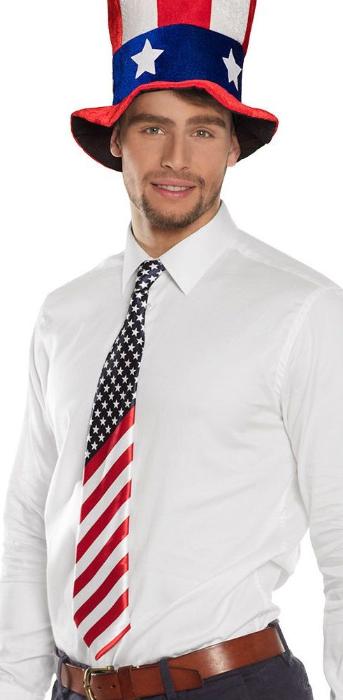 Amerikaanse Vlag Stropdas