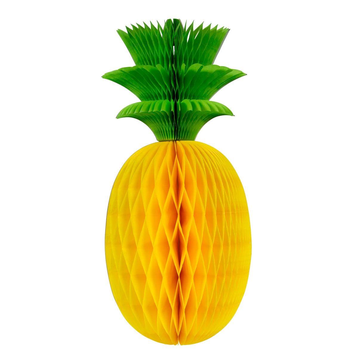 Ananas Honingraat Versiering Geel