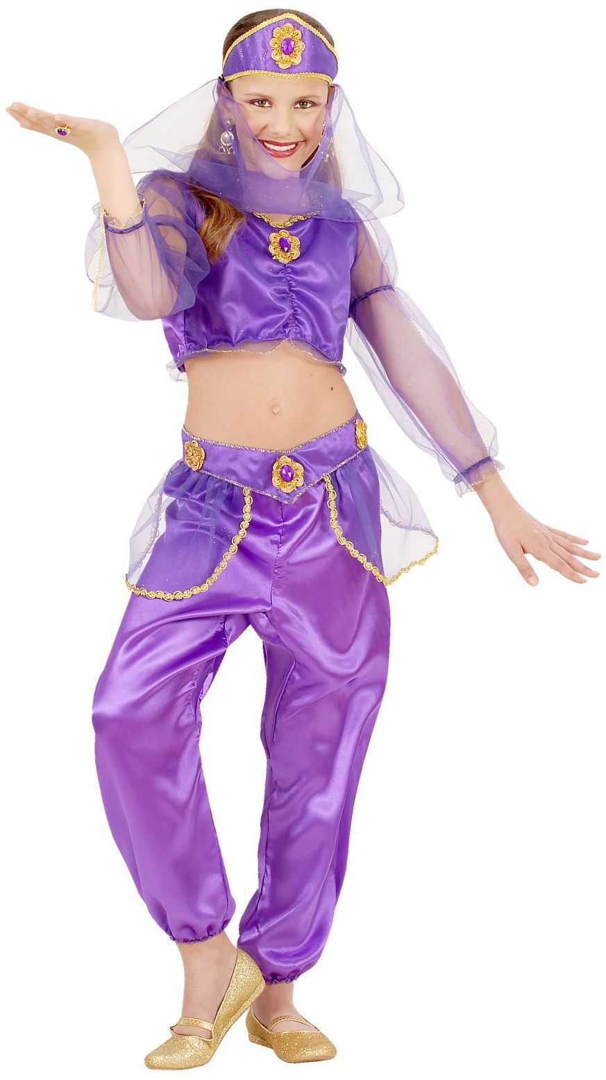 Arabisch Meisje Buikdanser Kostuum