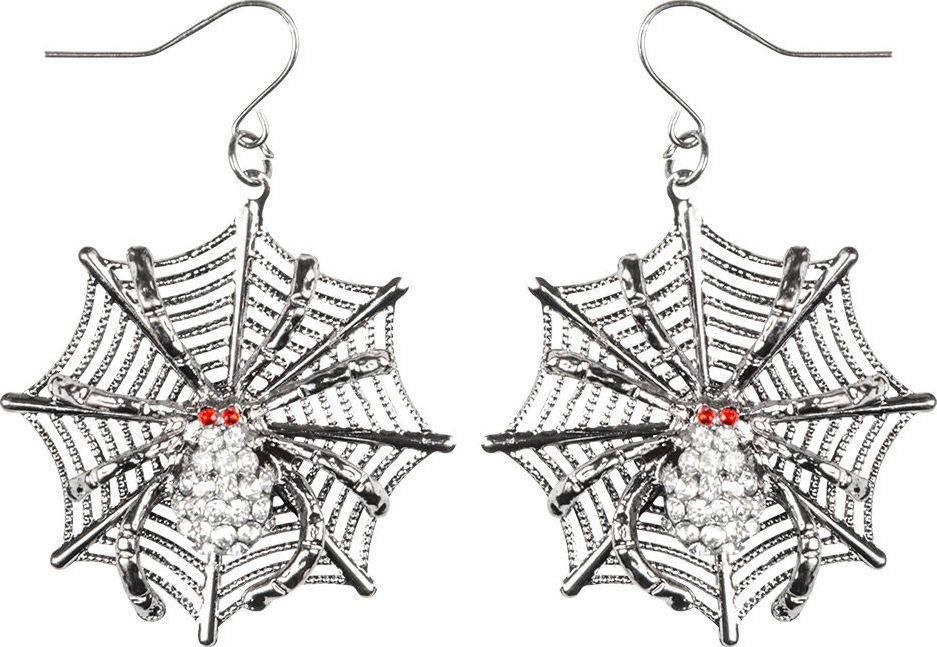 Arachne Spinnen Halloween Oorbellen