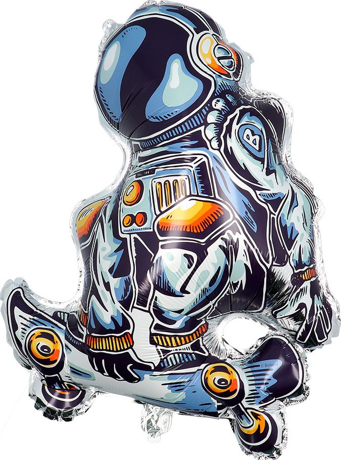 Astronaut Skateboard Folieballon 55cm