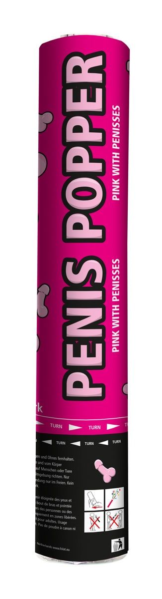 Bachelor Party Popper Confetti Kanon Piemels