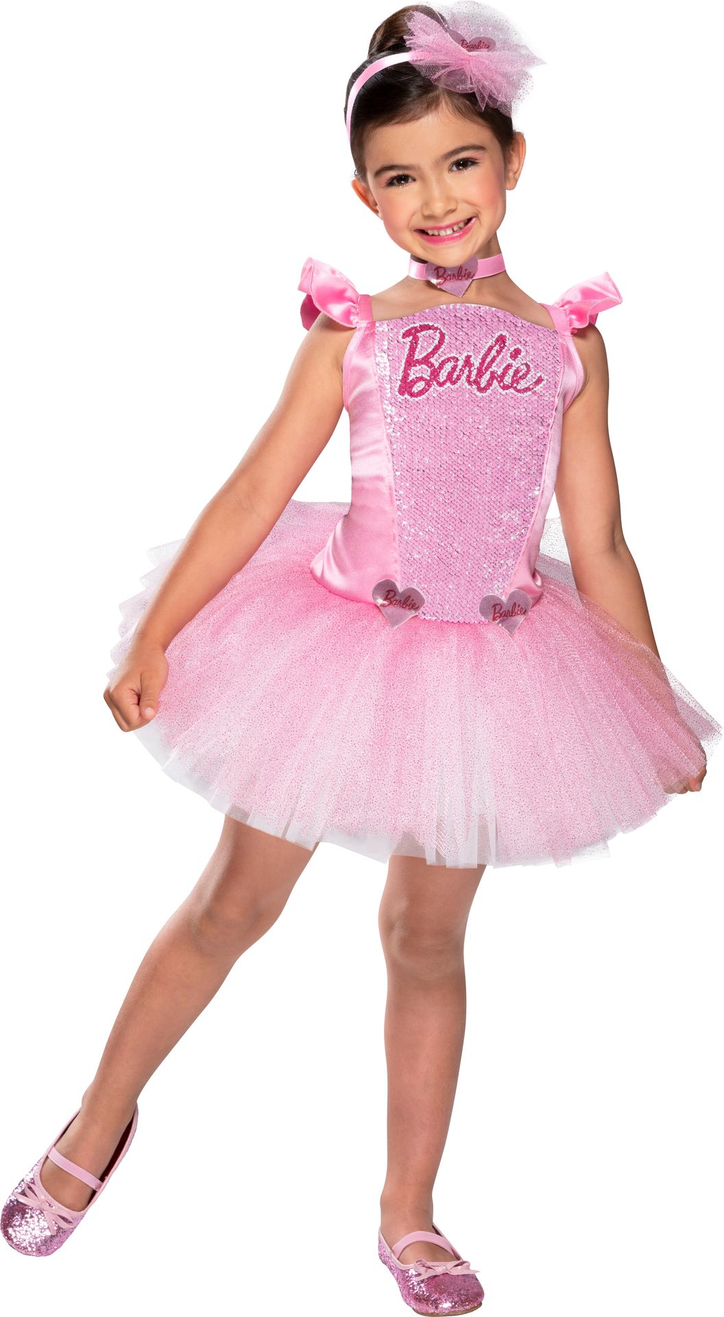 Ballerina Barbie Kostuum Kind Barbie Franchise