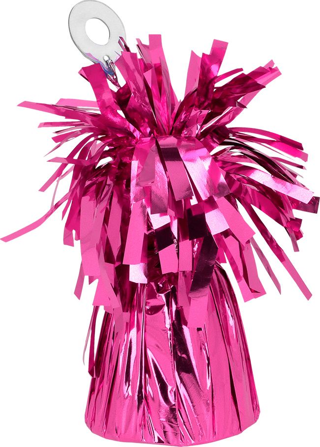 Ballongewicht Folieballon Donkerroze