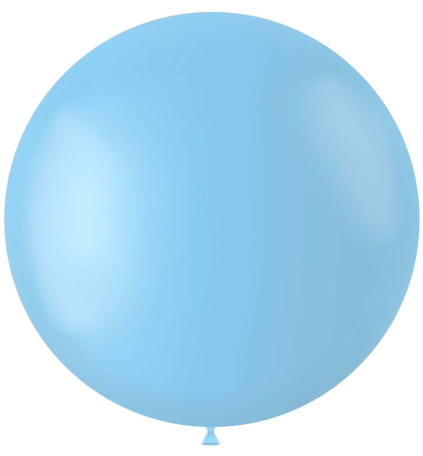 Ballonnen baby blauw mat 78cm