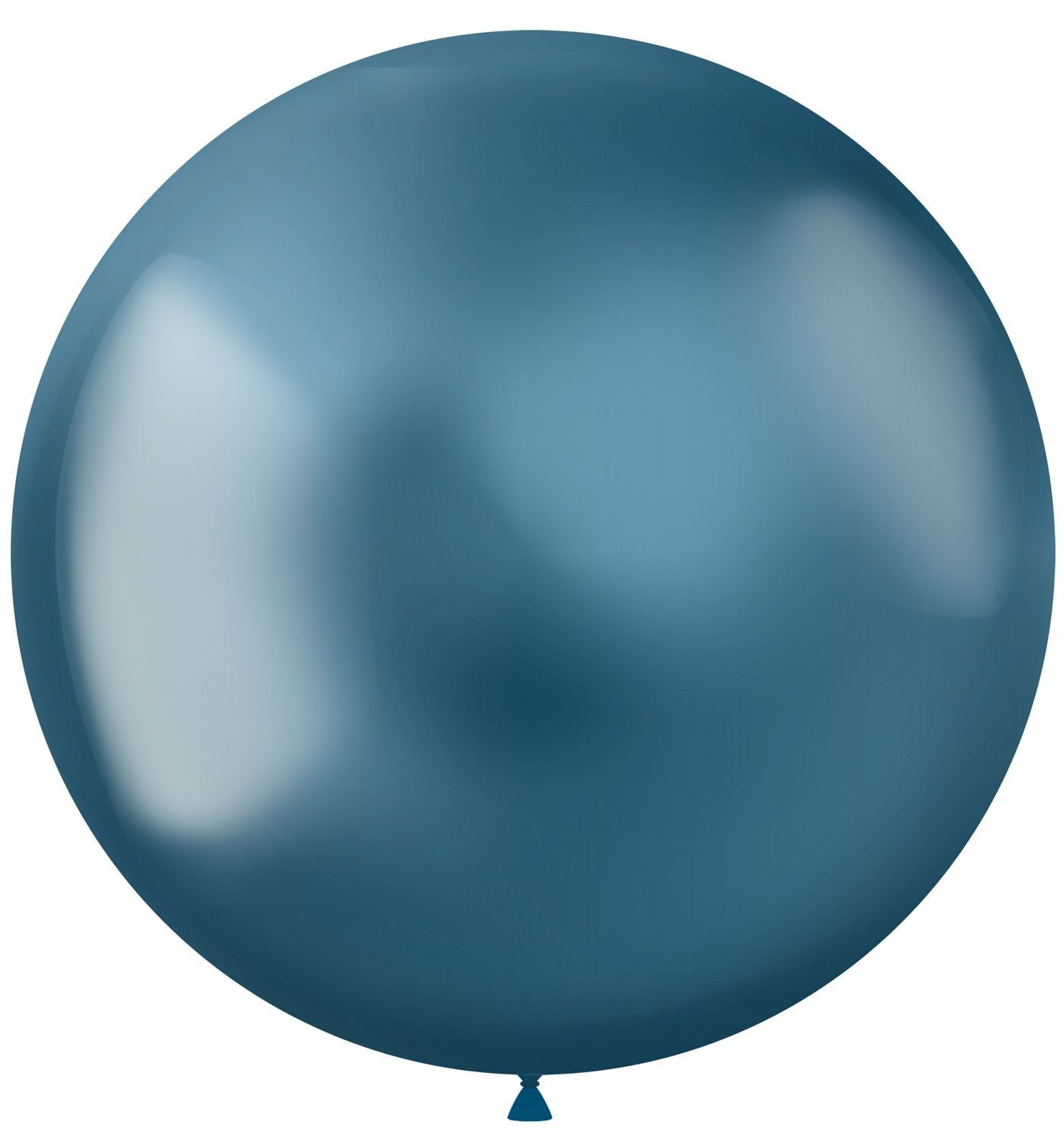 Ballonnen Groot Metallic Blauw
