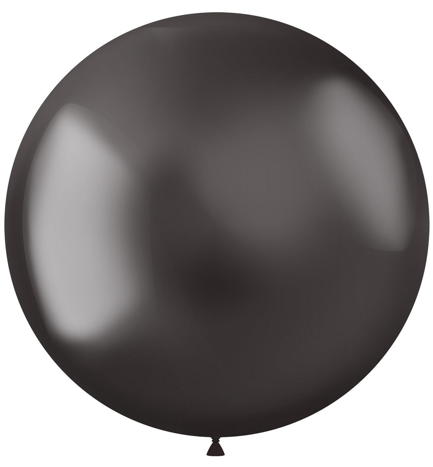 Ballonnen groot metallic grijs