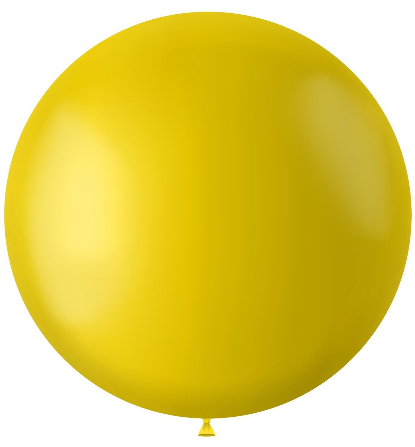 Ballonnen knal geel mat 78cm