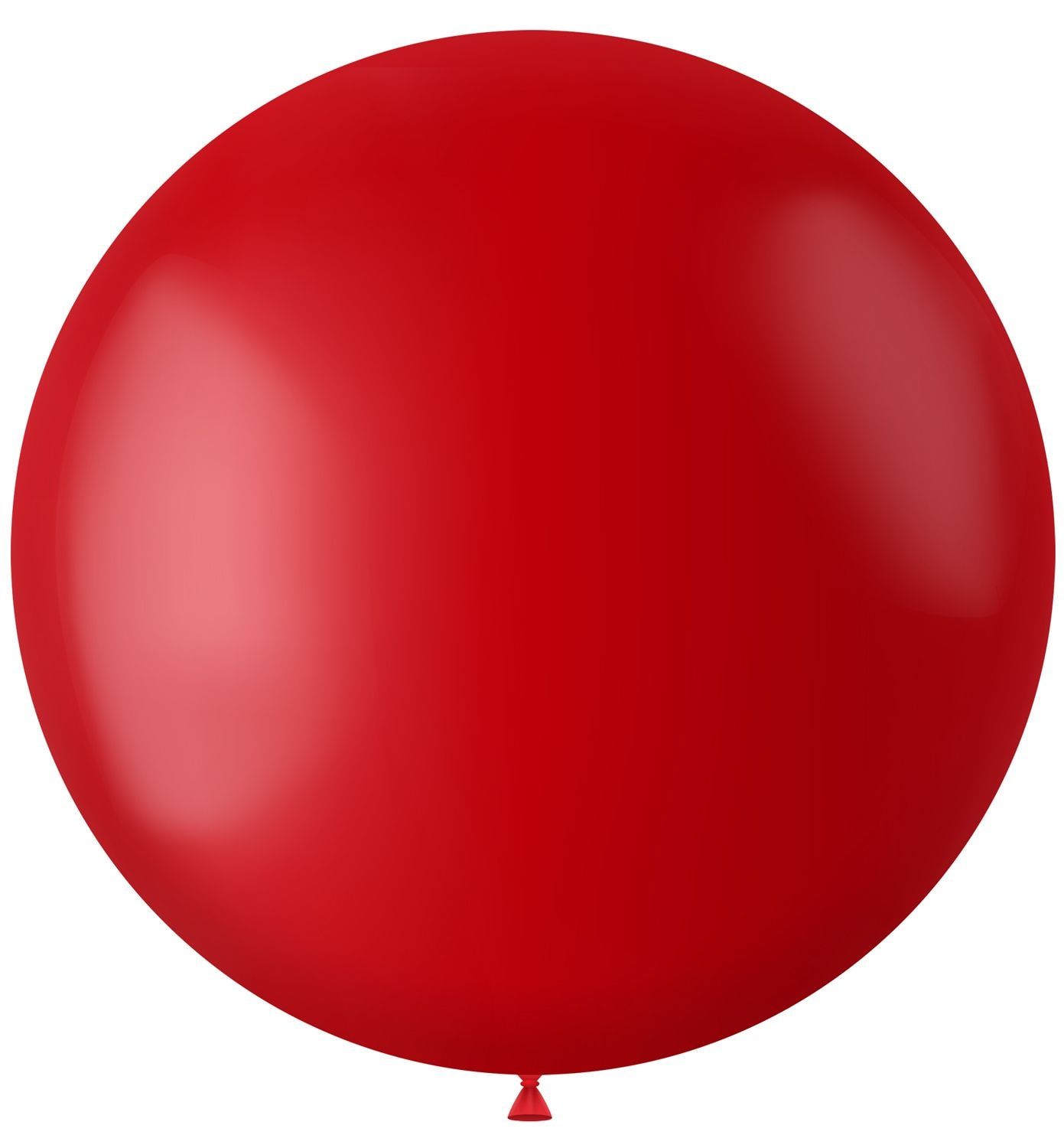 Ballonnen knal rood mat 78cm