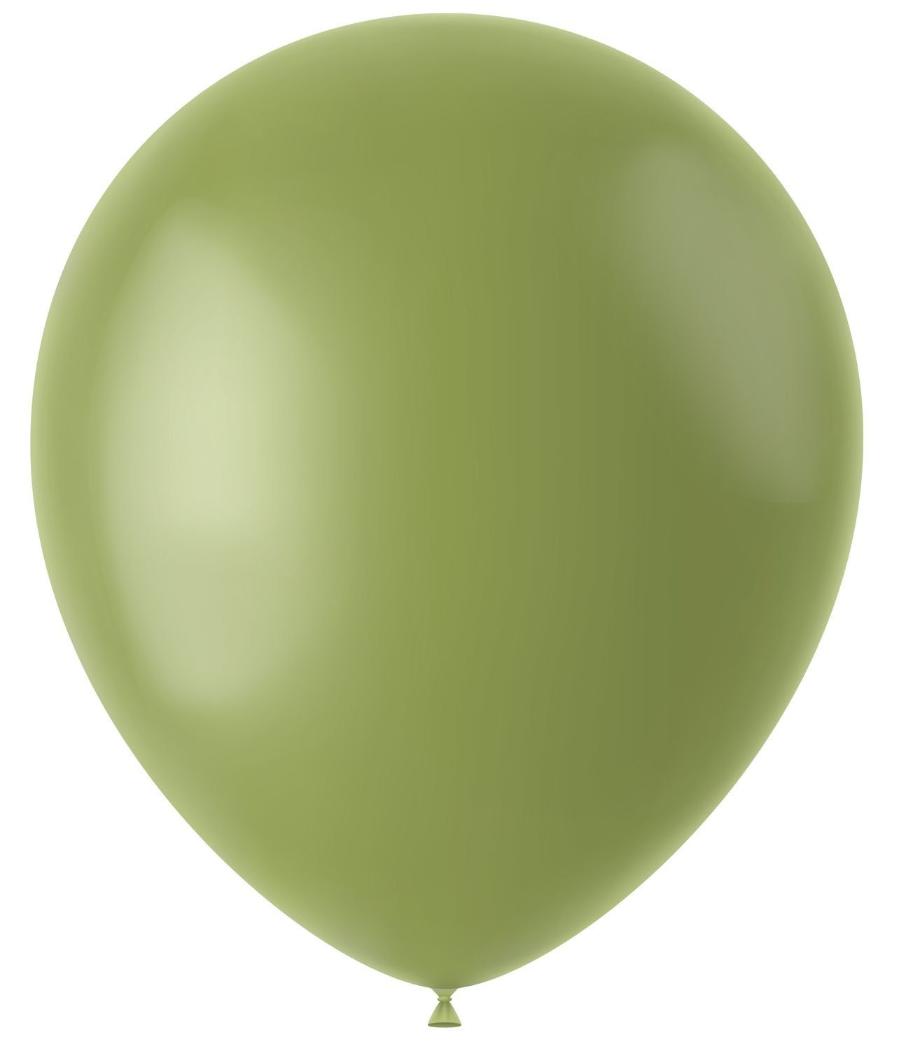 Ballonnen Olijf Groen Mat 50 Stuks