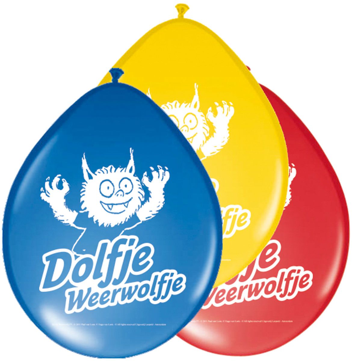 Ballonnen set Dolfje Weerwolfje