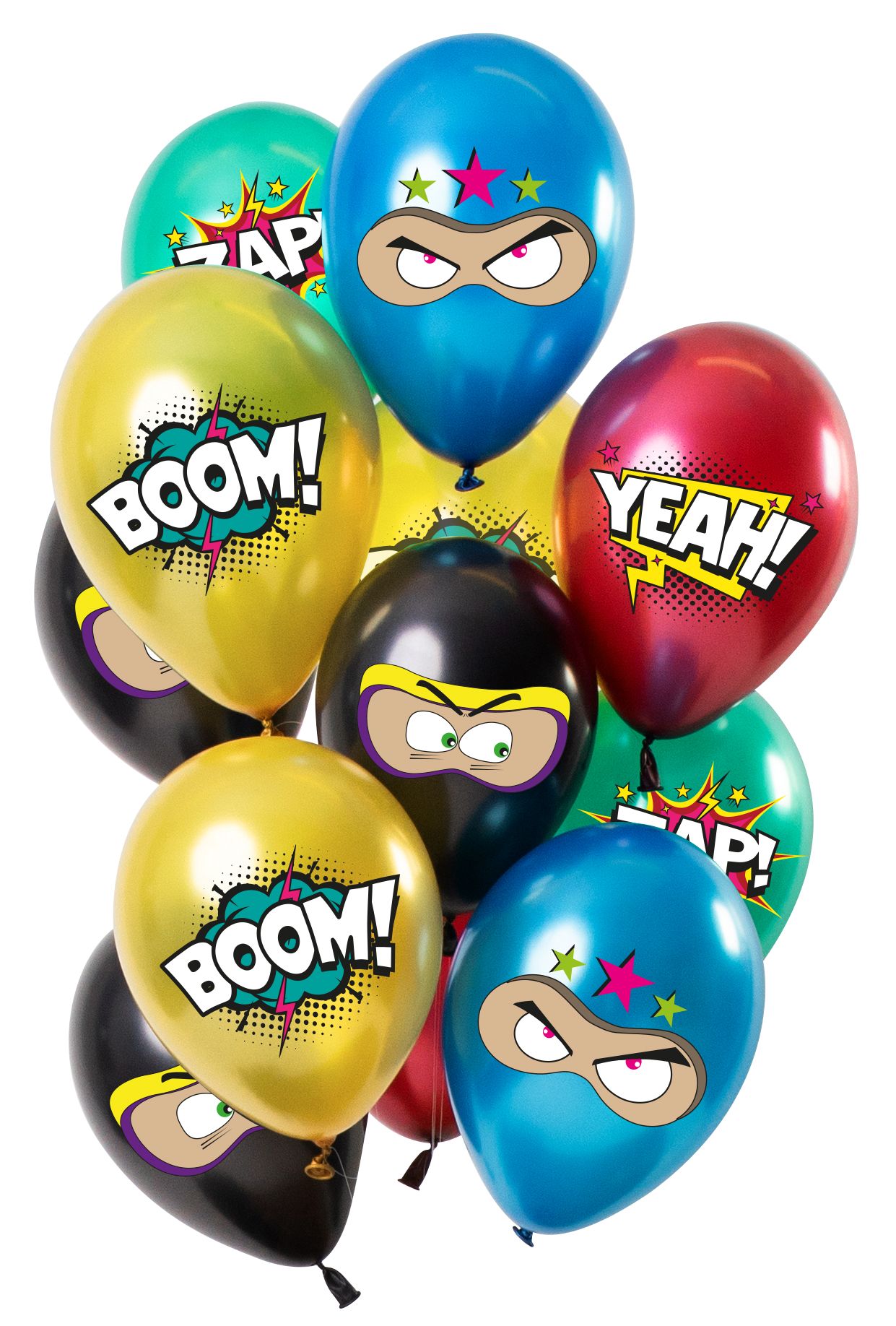 Ballonnen set Pop Art