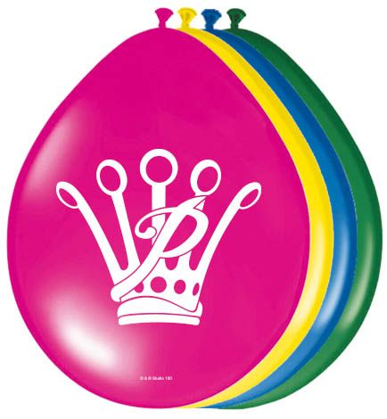 Ballonnen set Prinsessia
