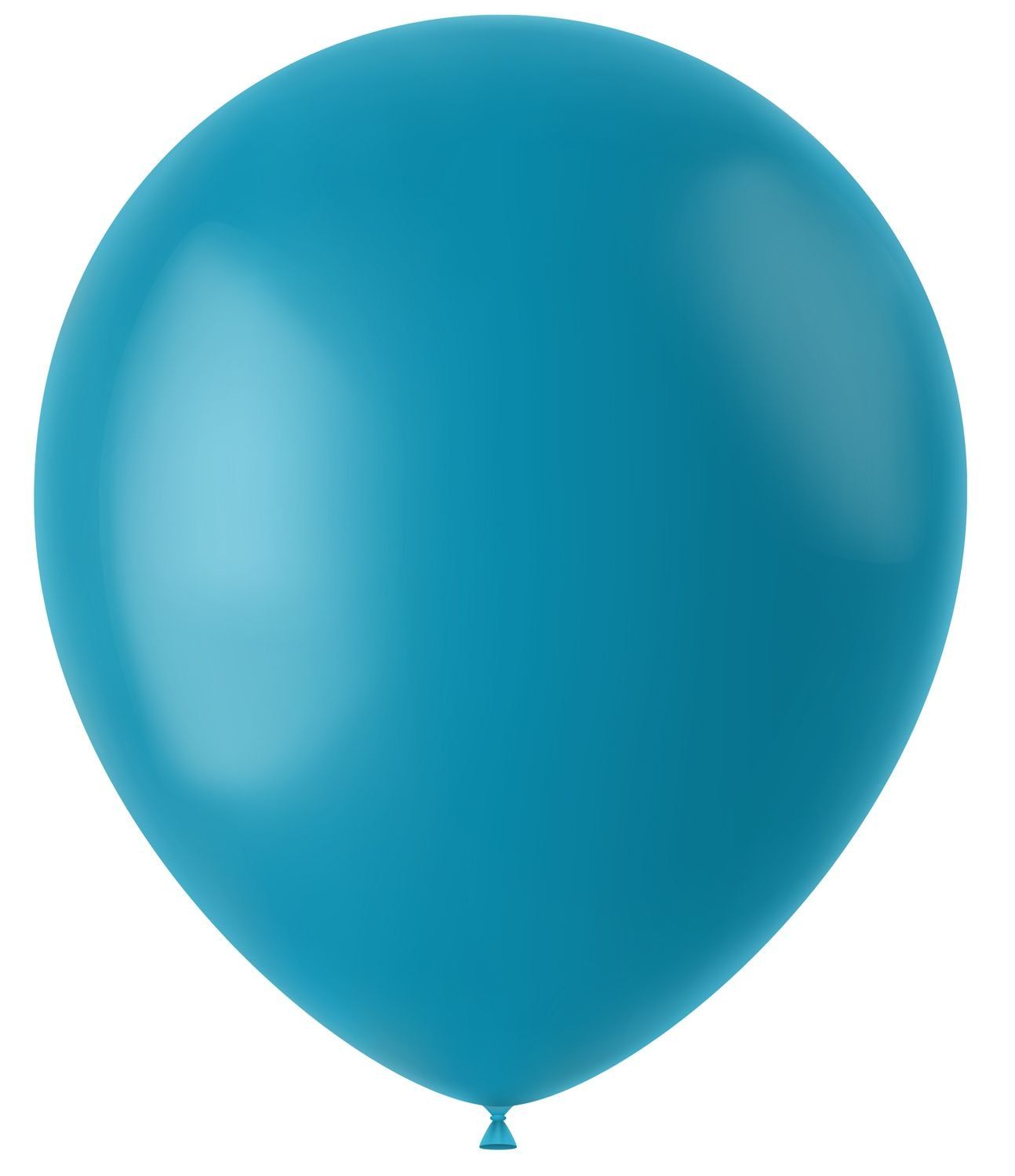Ballonnen turquoise mat 10 stuks