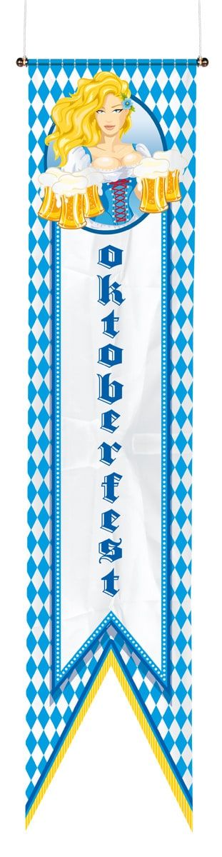 Banier Oktoberfest Bierpullen