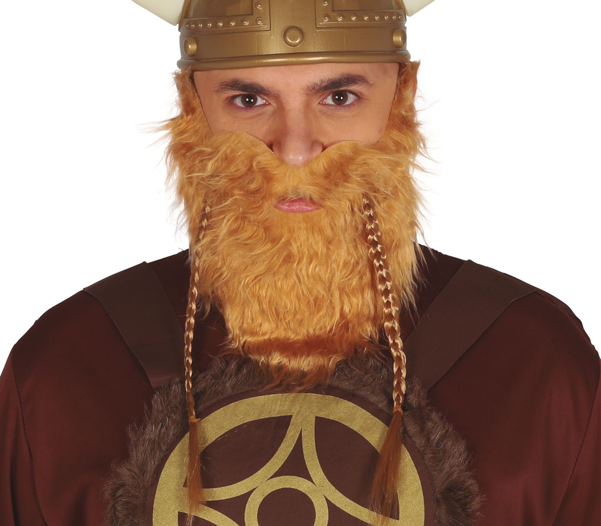 Barbaarse Viking wilde baard