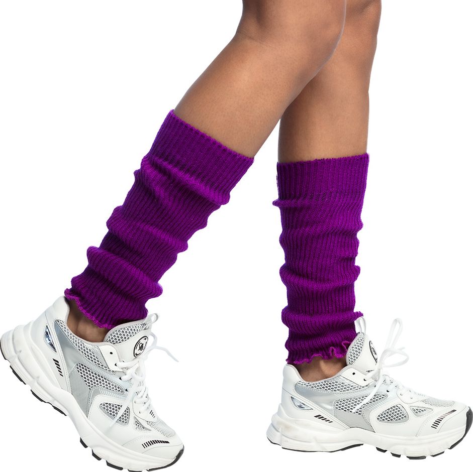 Basic Beenwarmers Paars