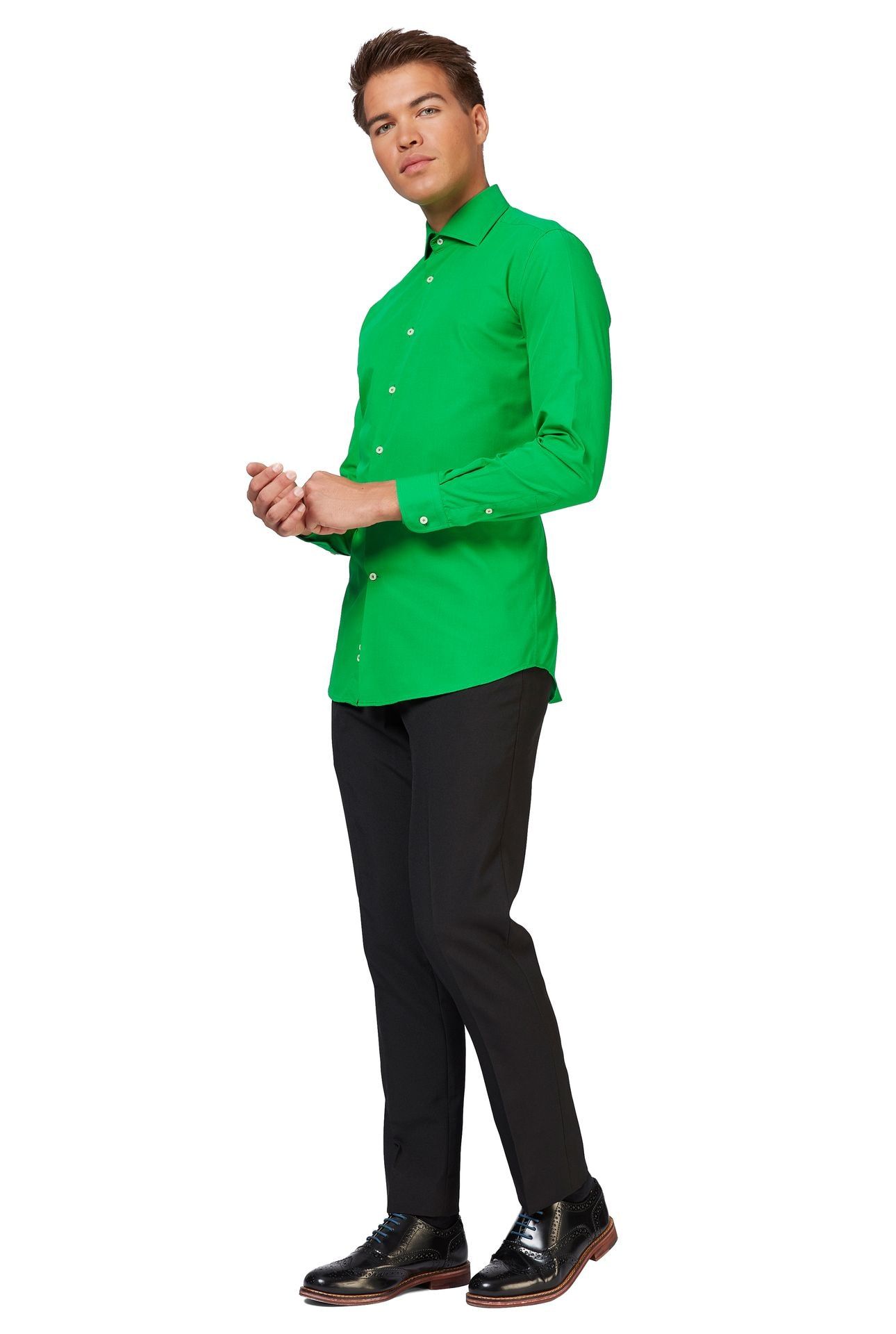 Basic blouse Opposuits groen