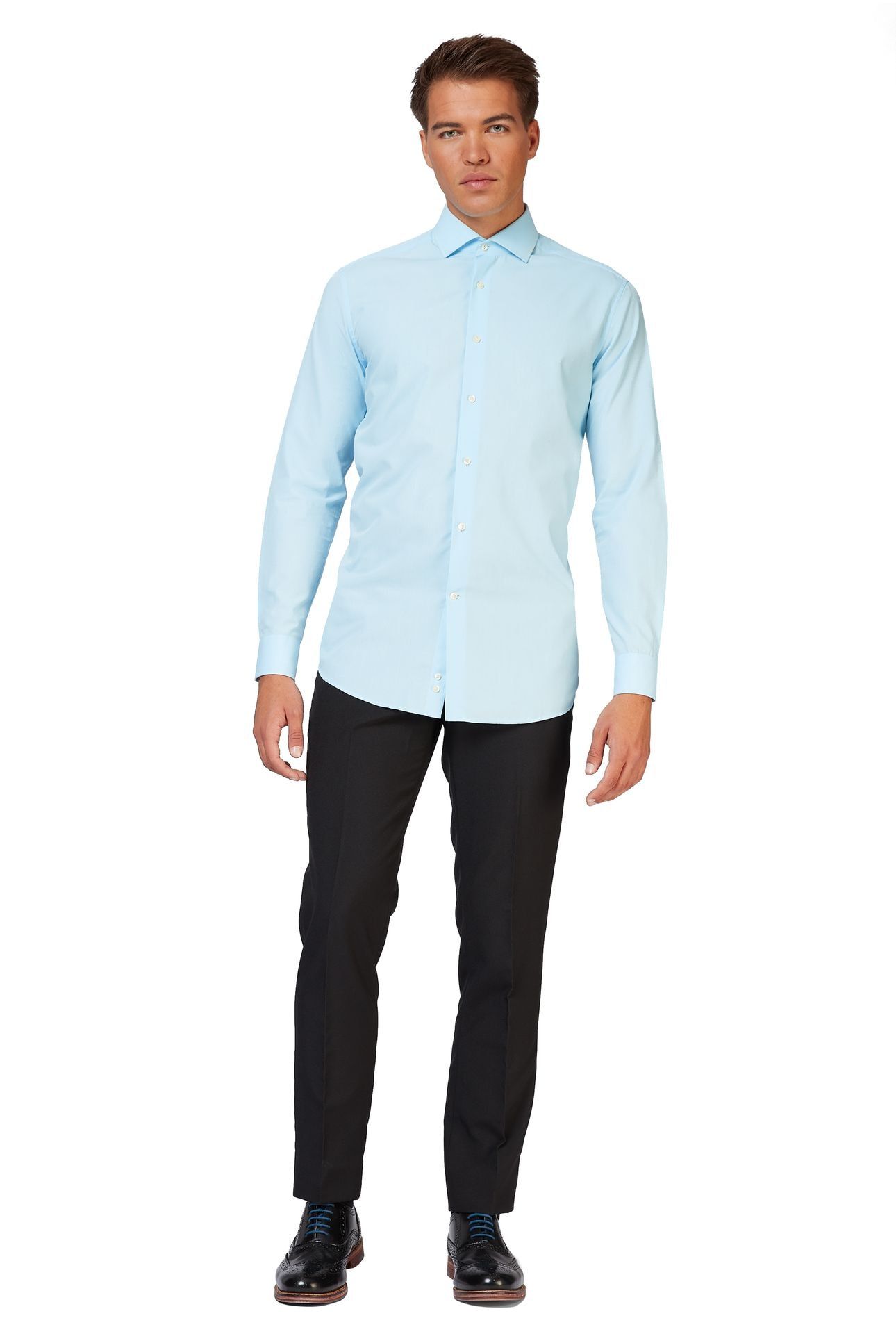 Basic Blouse Opposuits Lichtblauw