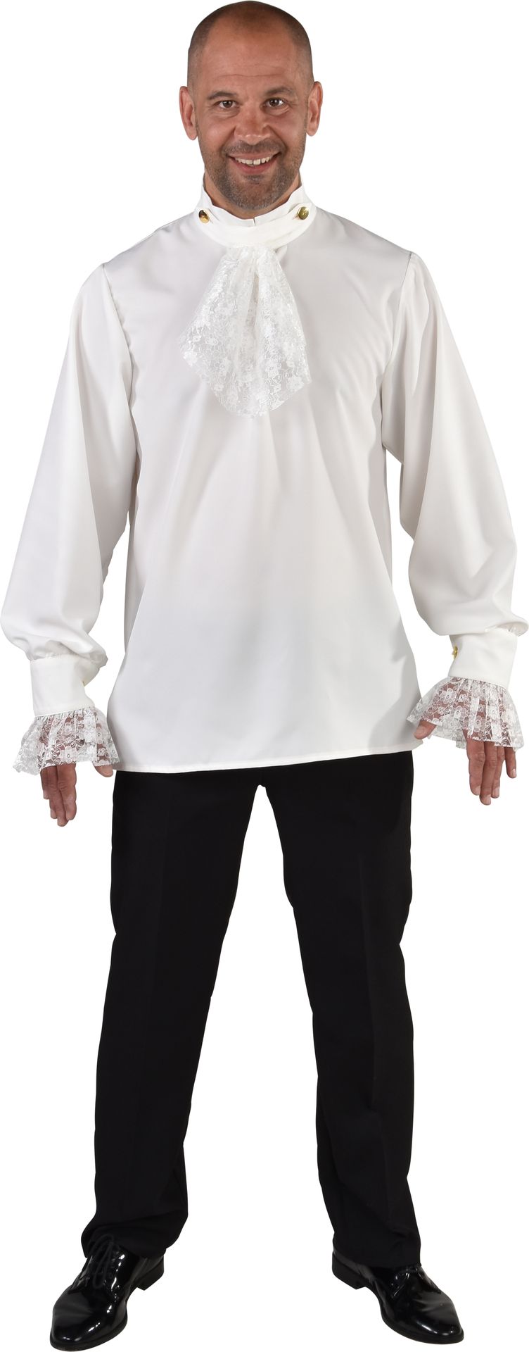 Basic Blouse Piraat Creme Wit