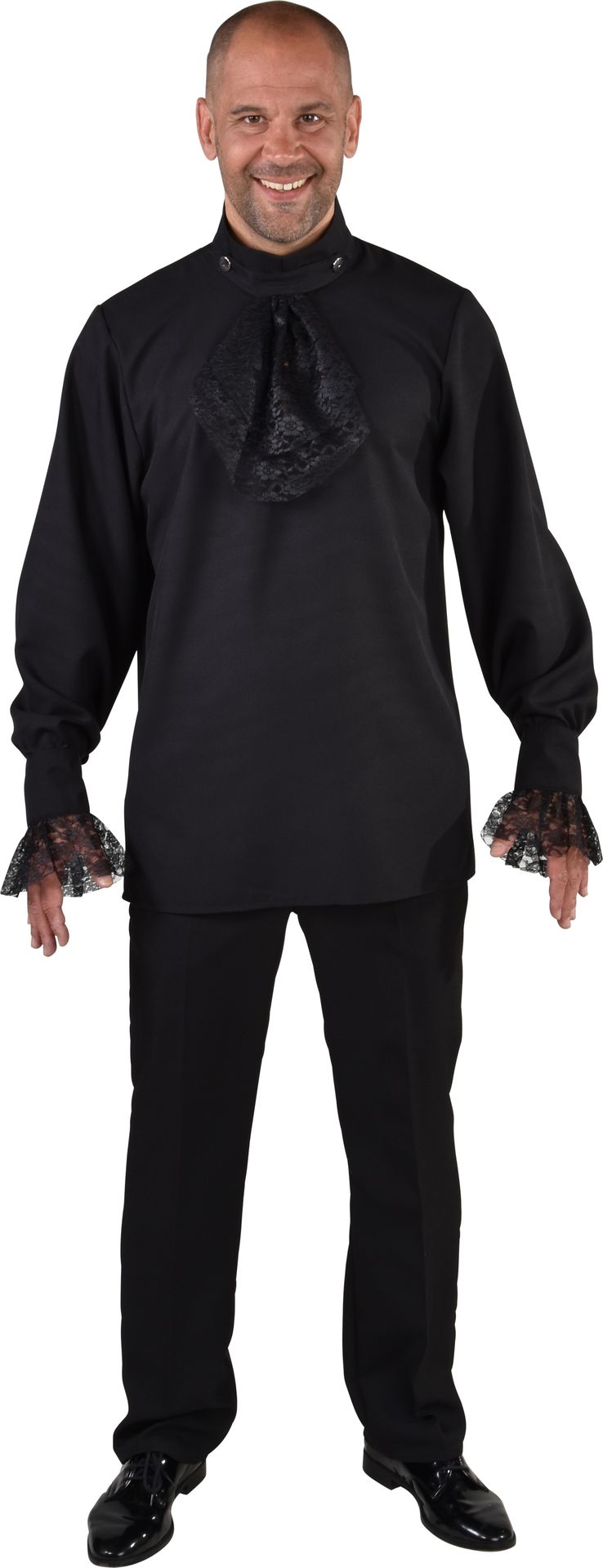 Basic Blouse Piraat Zwart