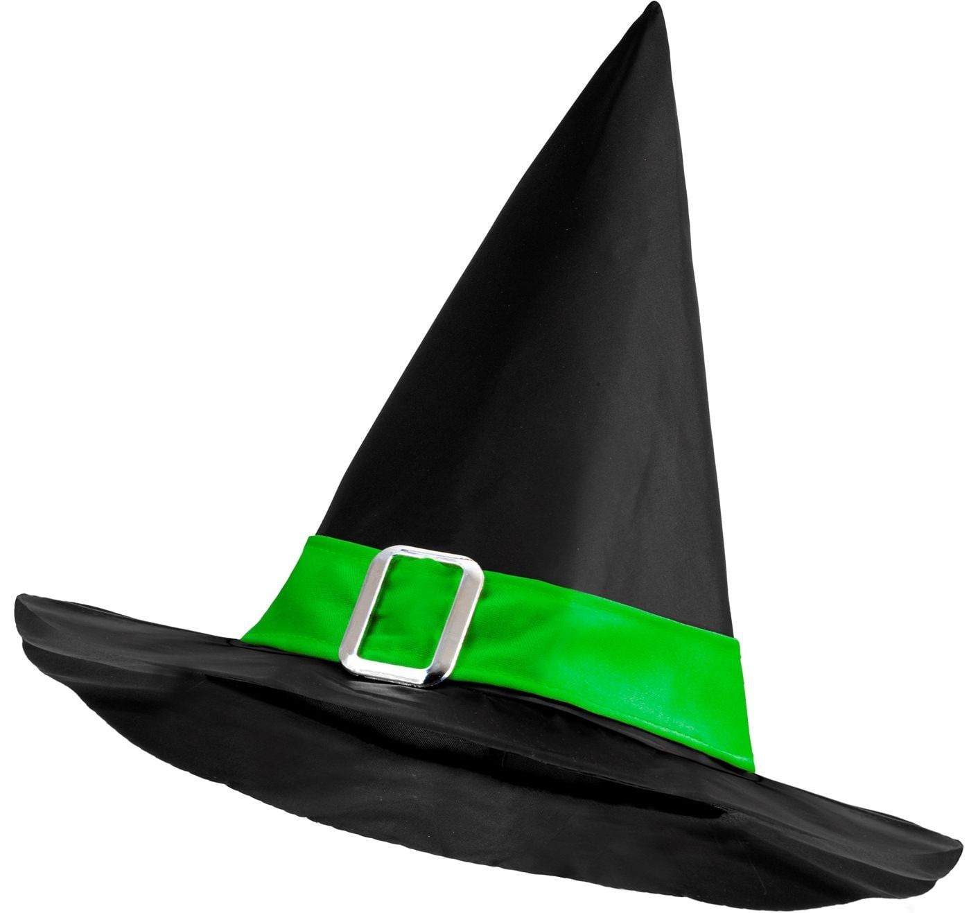 Basic Heksenhoed Groen Kind