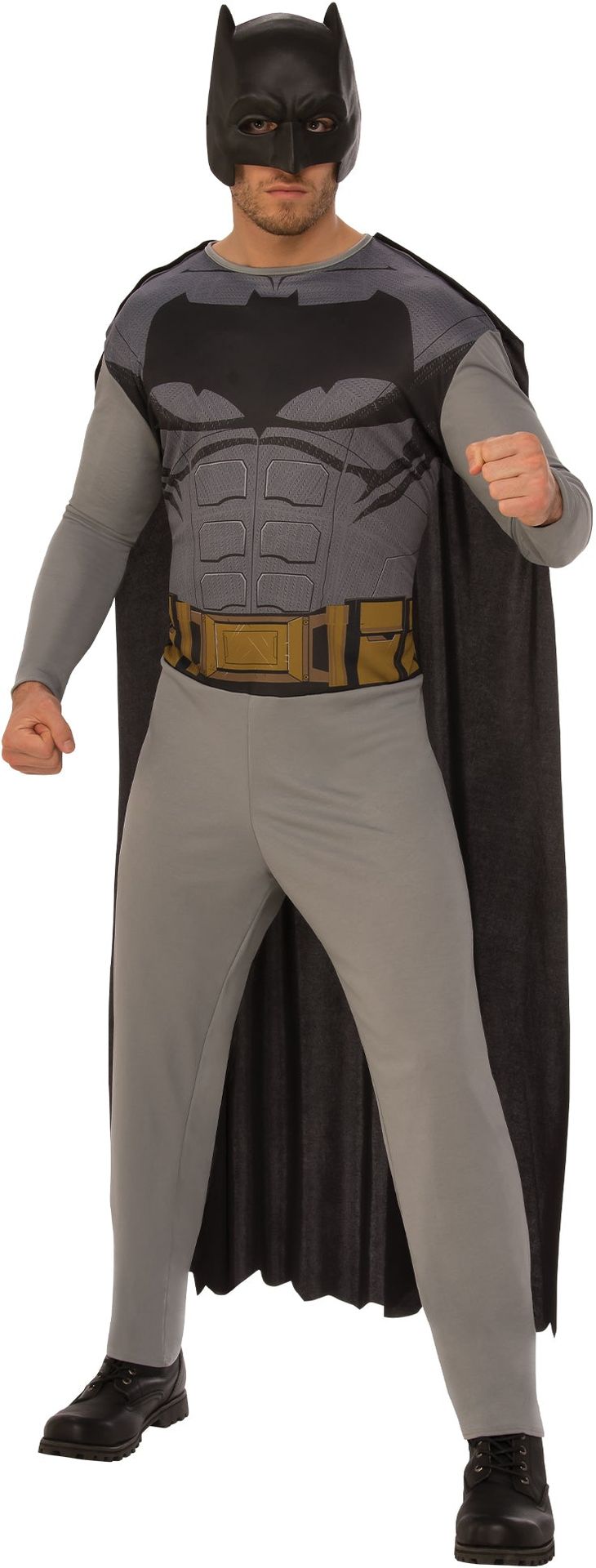 Batman Jumpsuit met Aangehechte Cape en Masker
