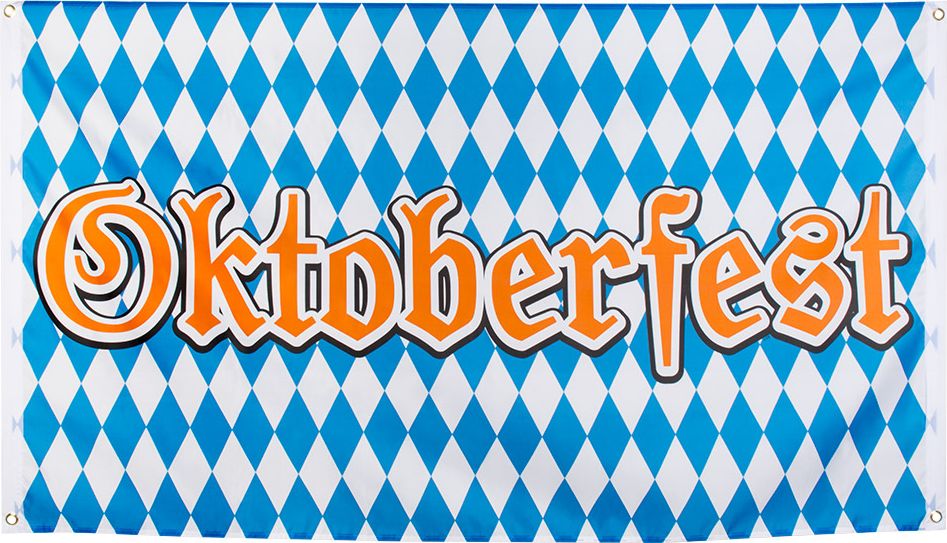 Bavaria oktoberfest party vlag