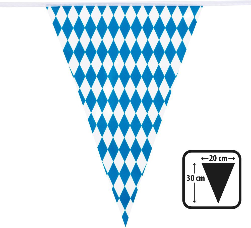 Bavaria oktoberfest party vlaggenlijn