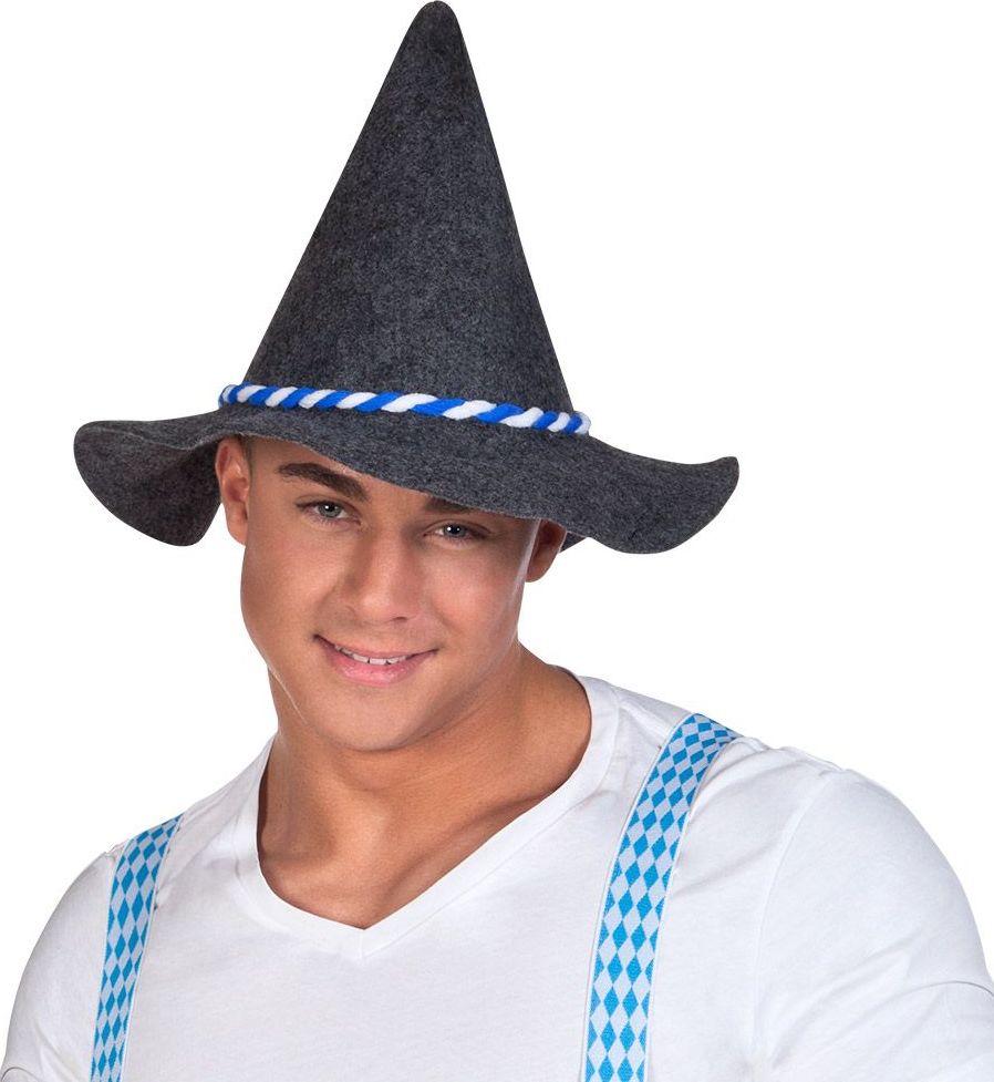 Bavaria Oktoberfest Punthoed Grijs