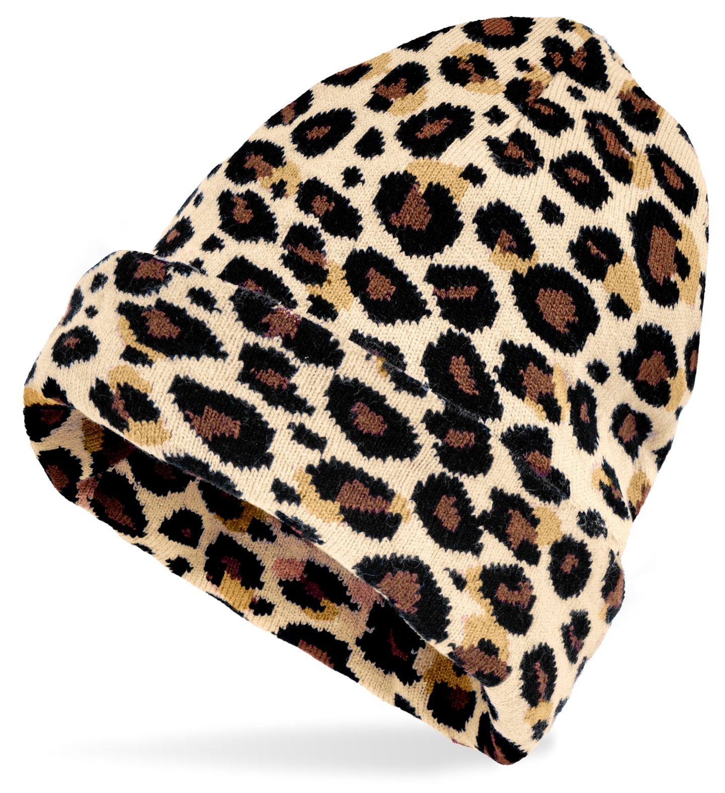 Beanie Carnaval Muts Luipaardprint Dames Heren