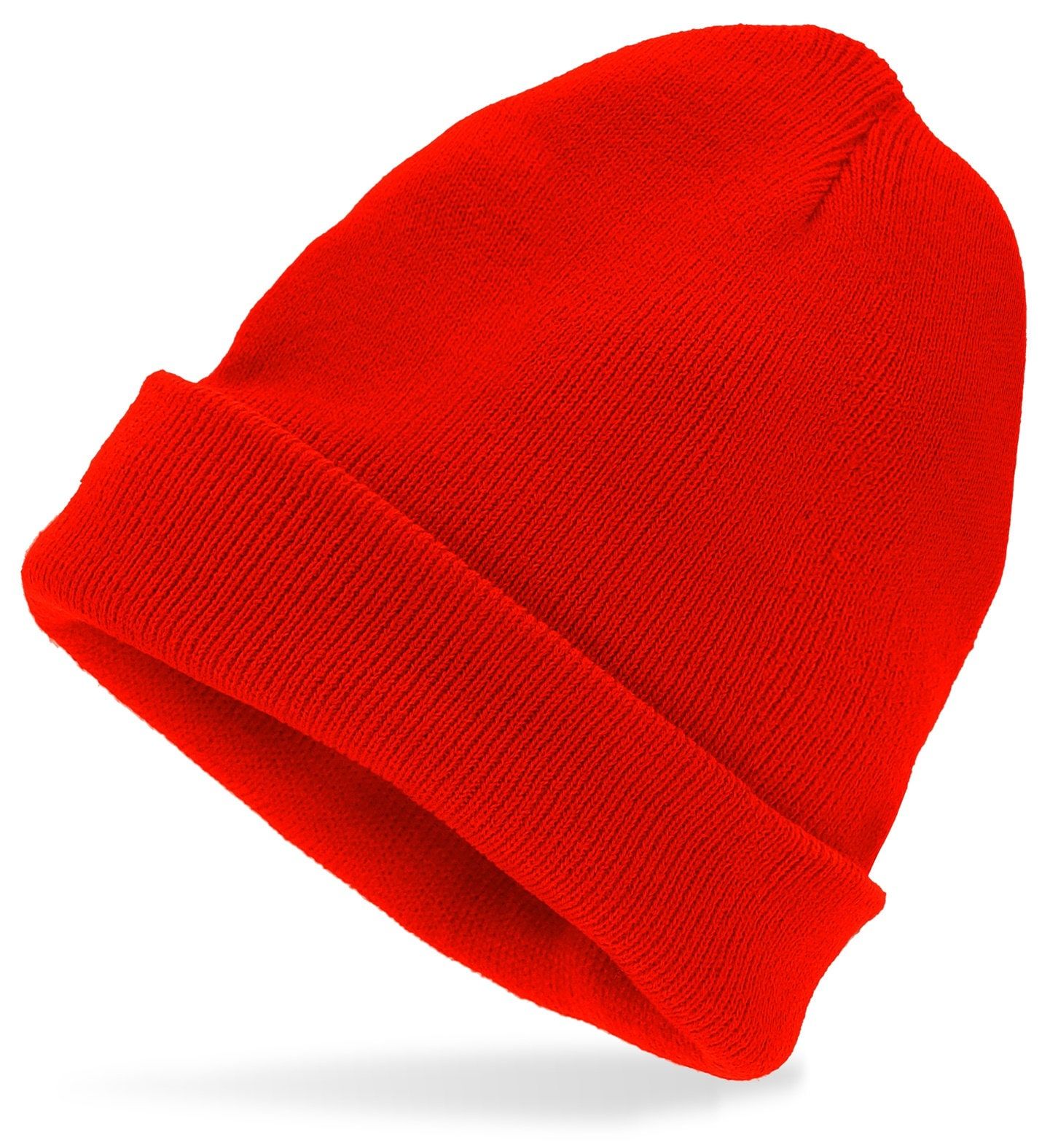 Beanie Carnaval Muts Rood Dames Mannen