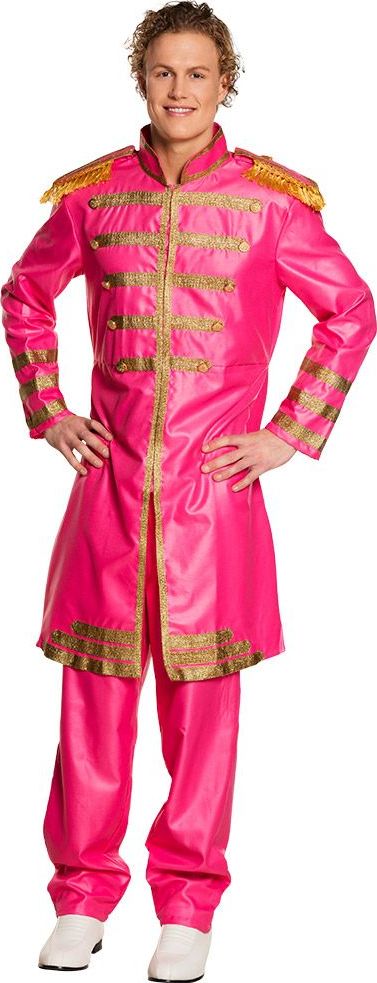 Beatles Pepper Kostuum Roze