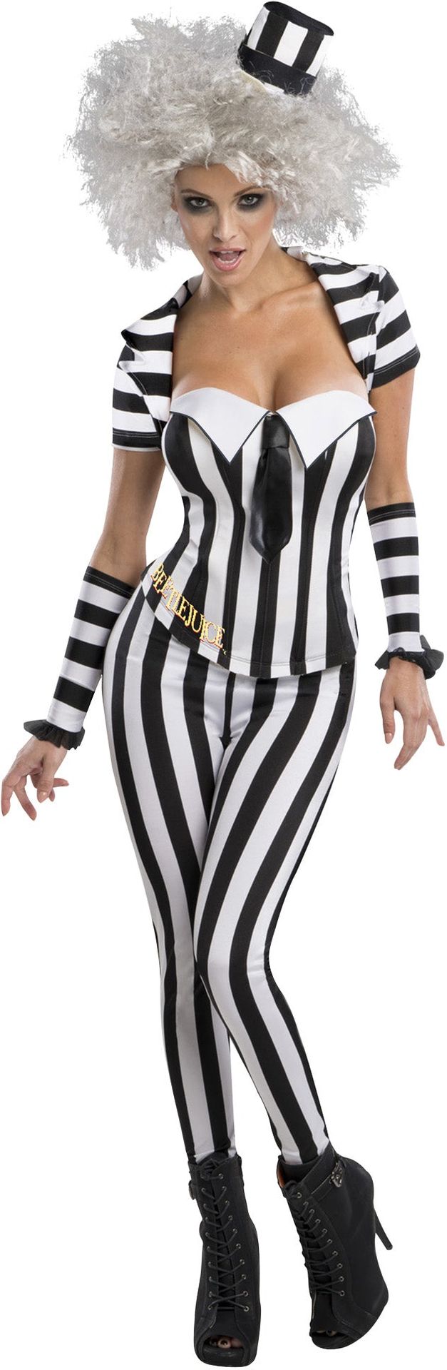Beetlejuice Dames Korset Kostuum