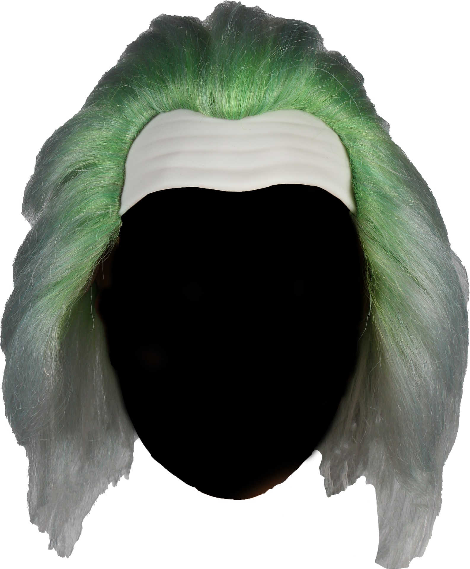 Beetlejuice Masker Latex met Groen Haar Halloween