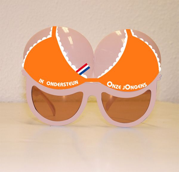 Beha Feestbril Oranje Supporter