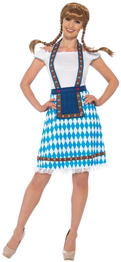 Beierse Dames Blauwe Outfit