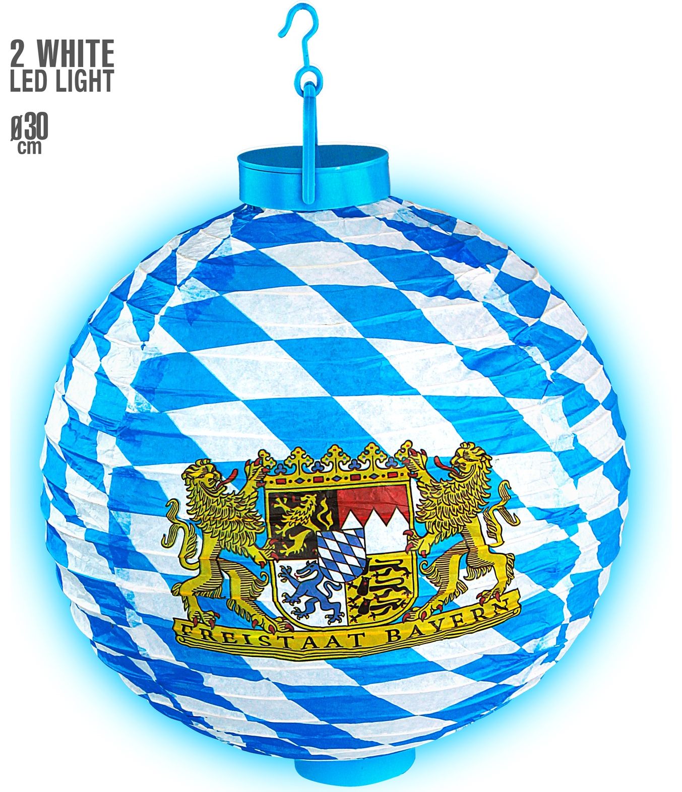 Beierse oktoberfest LED lantaarn
