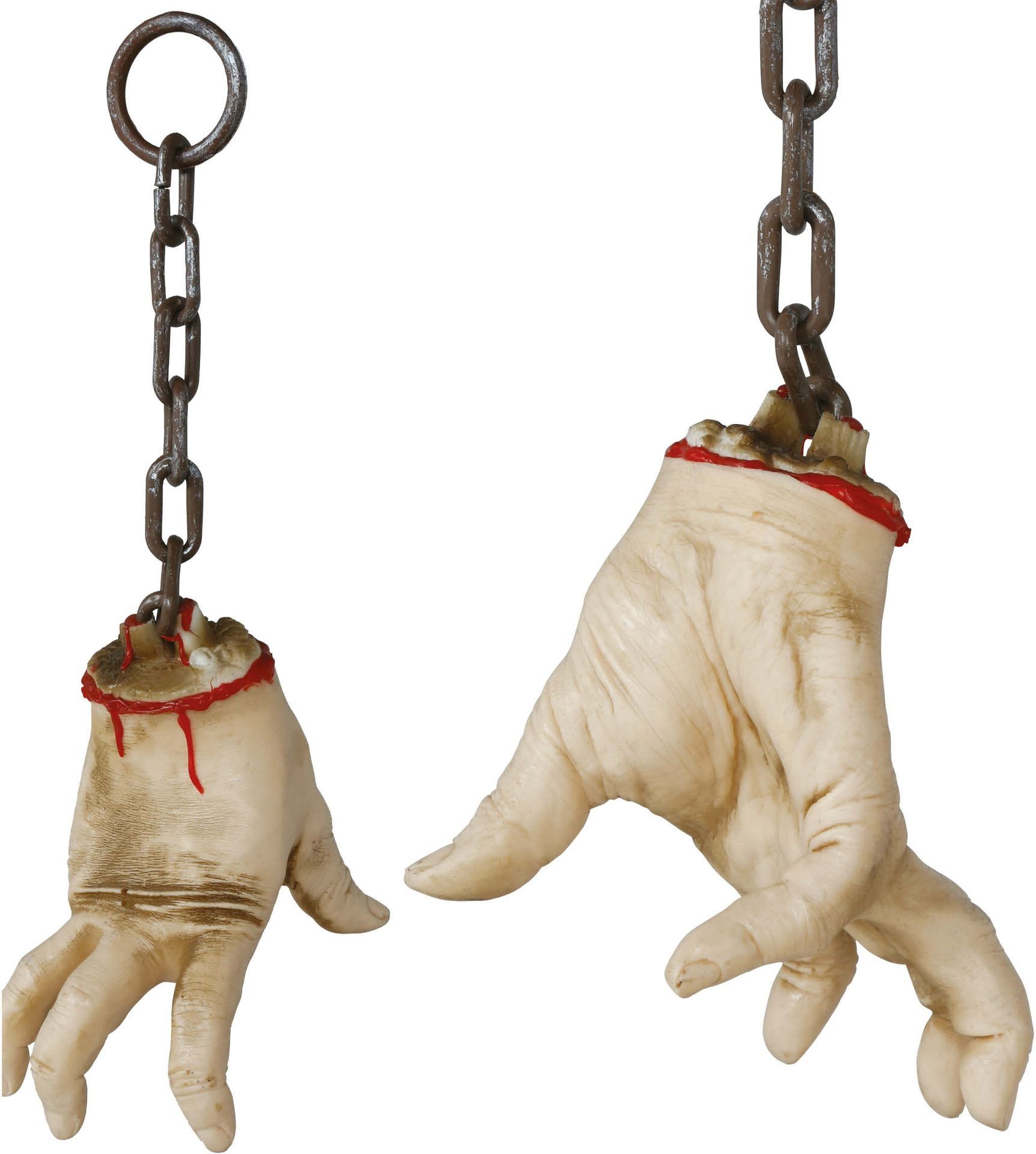 Beige Hand Aan Ketting 40cm Halloween