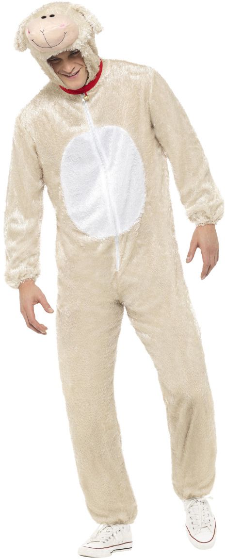Beige Lammetjes Onesie