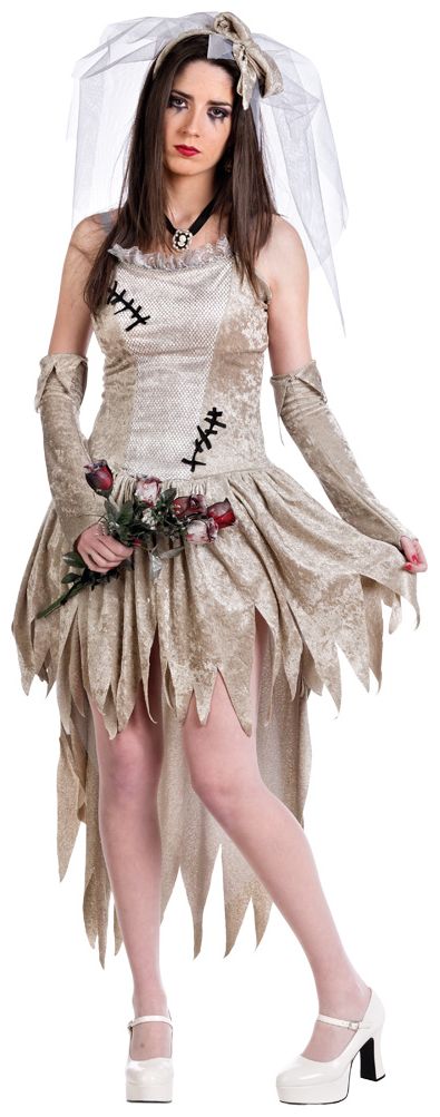 Beige Zombie Bruid