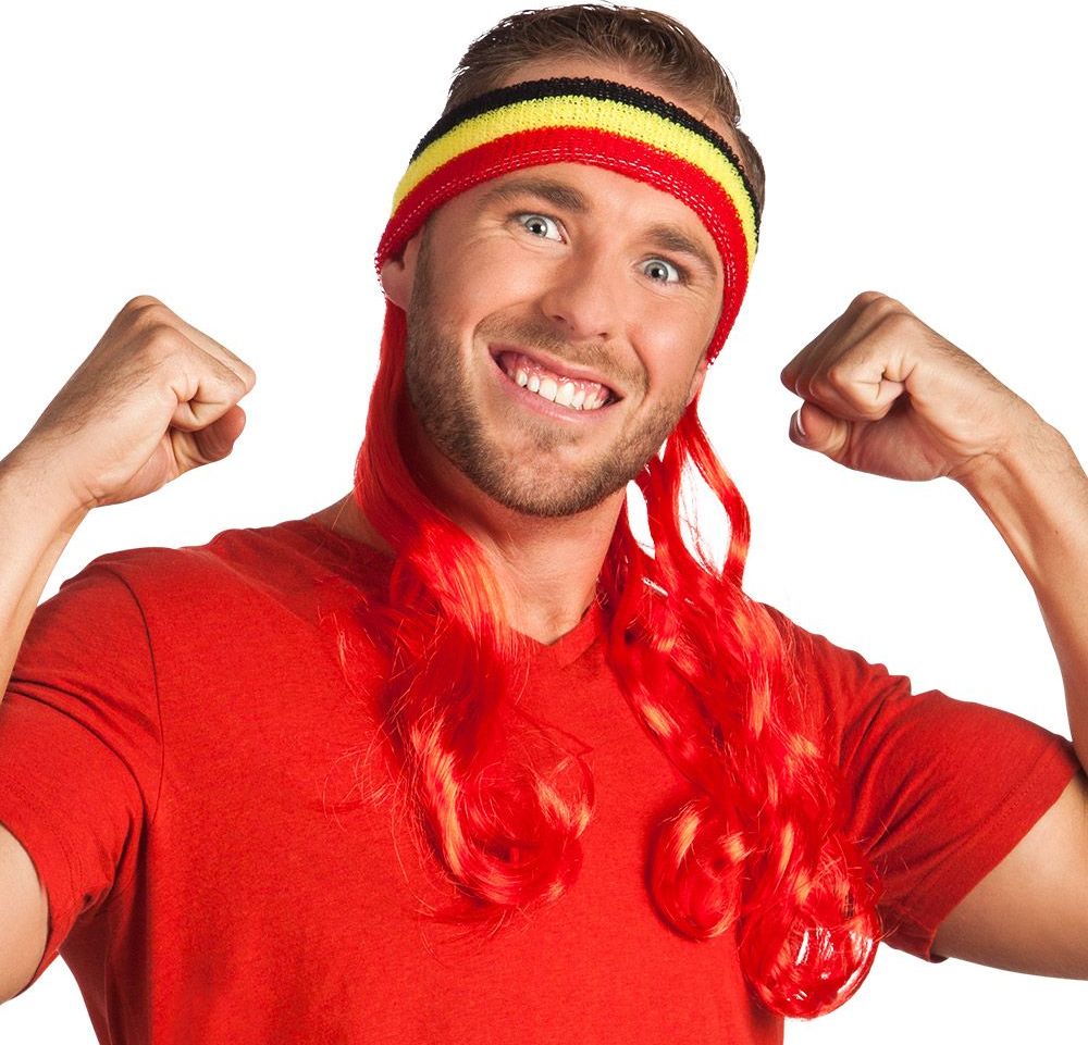 België Supporter Haarband met Matje