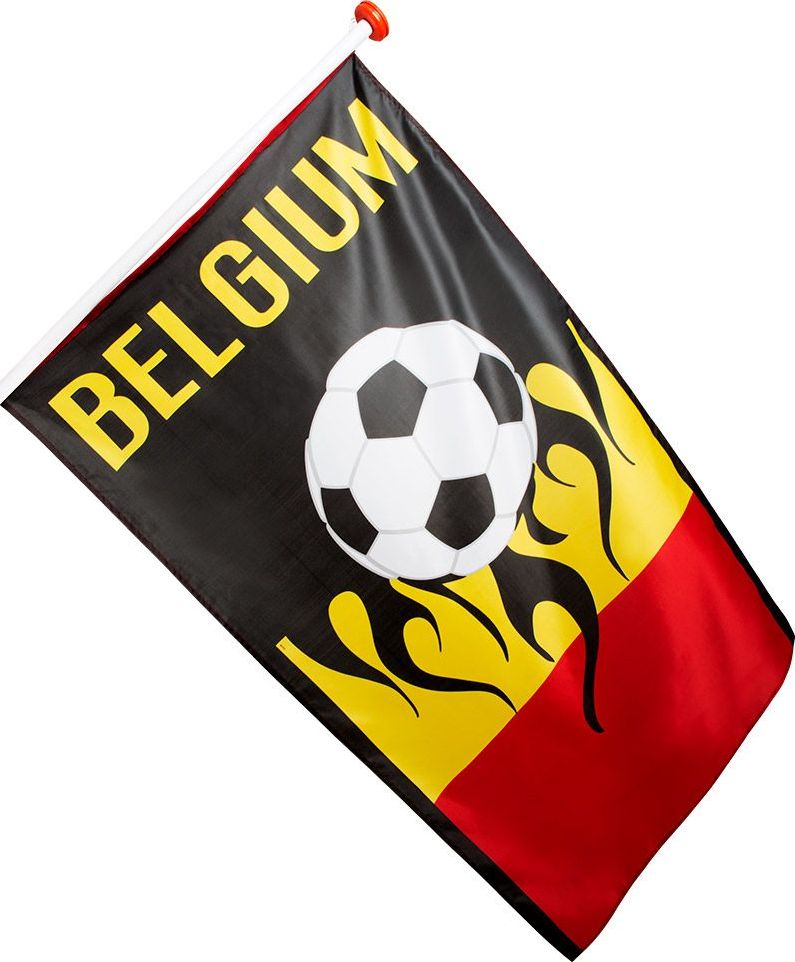 België Voetbalsupporters Vlag
