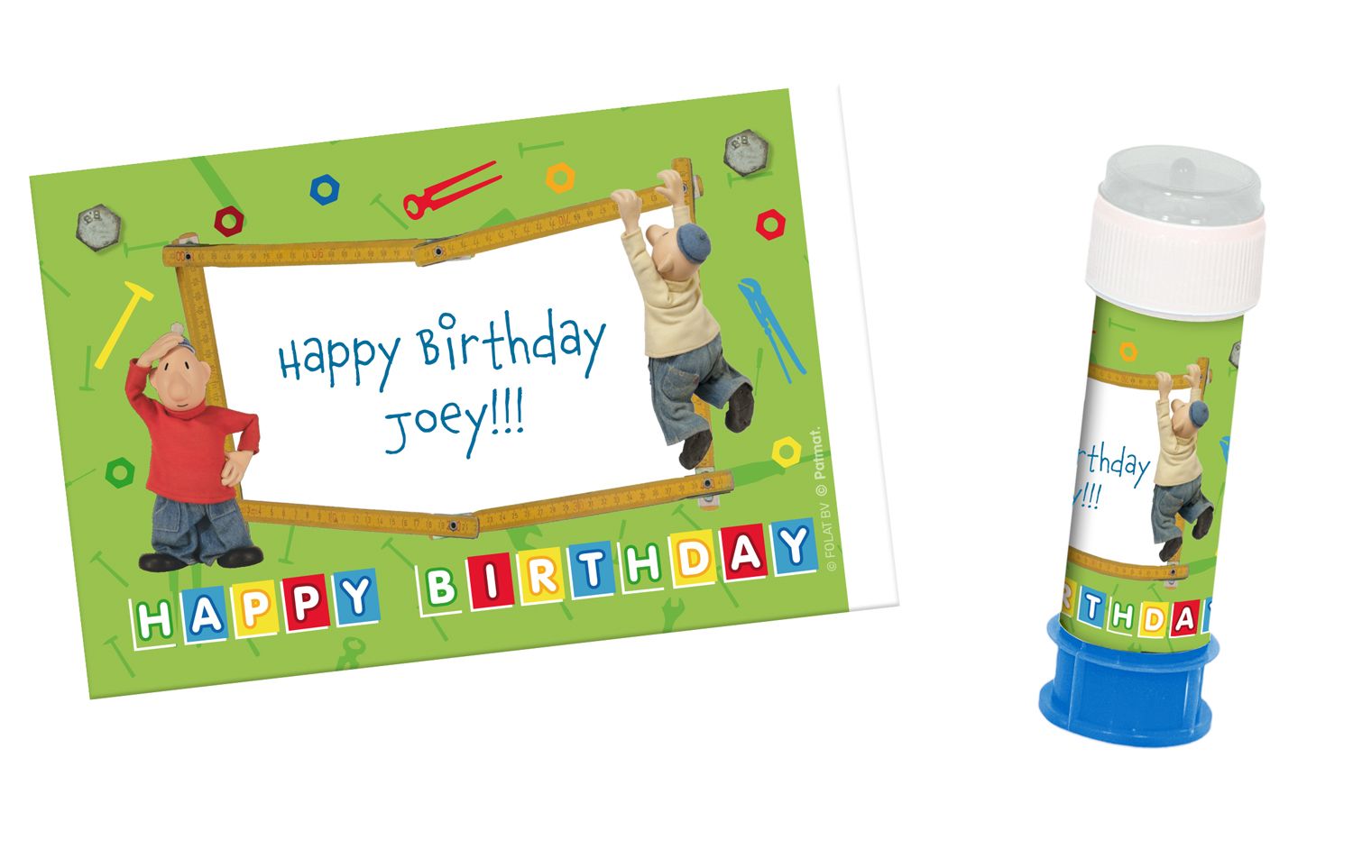 Bellenblaas Sticker Buurman & Buurman