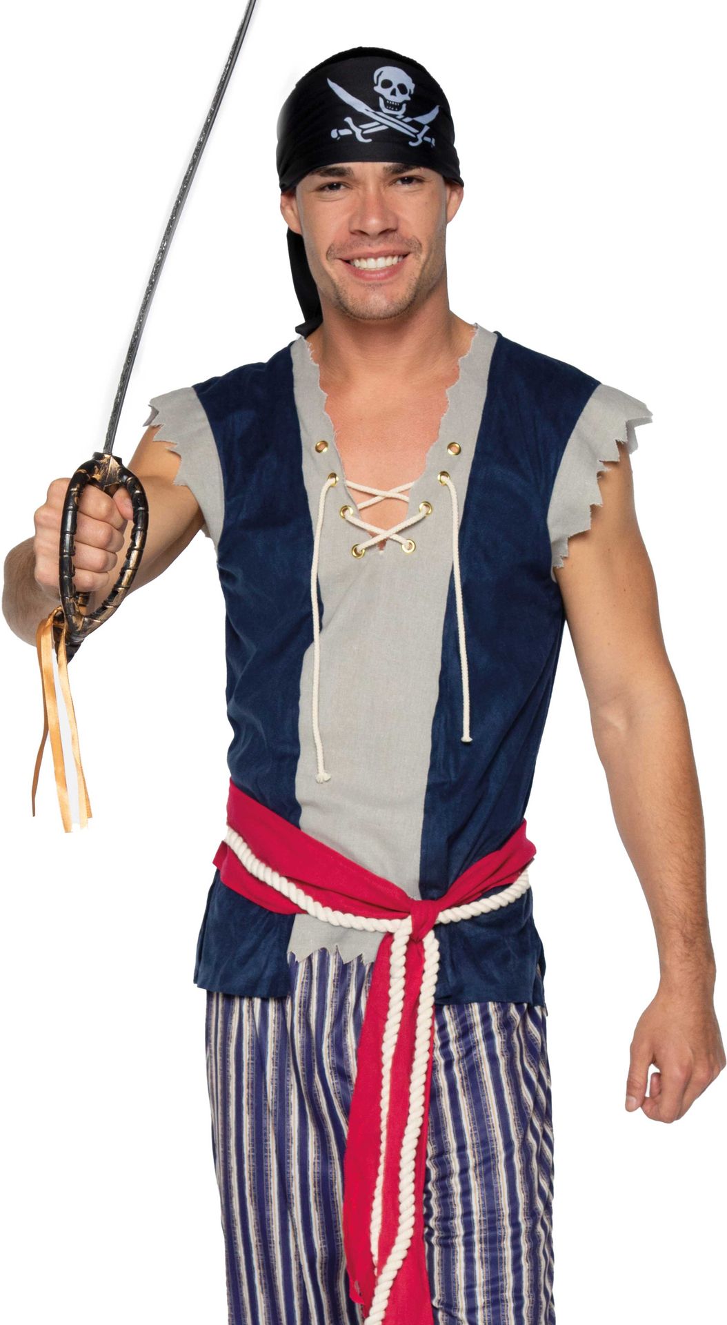 Beruchte Piraten Kostuum Man