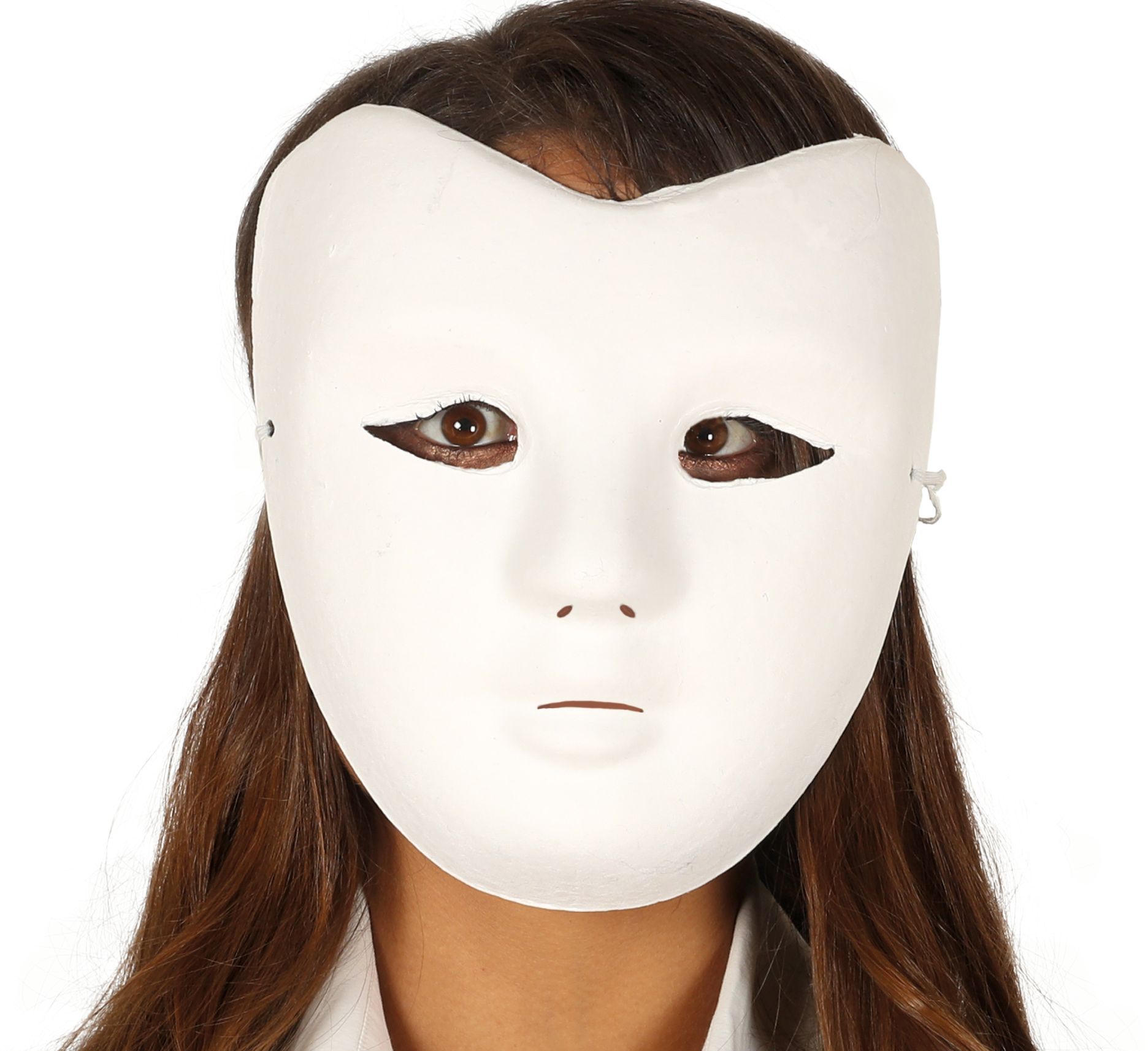 Beschilderbaar wit masker